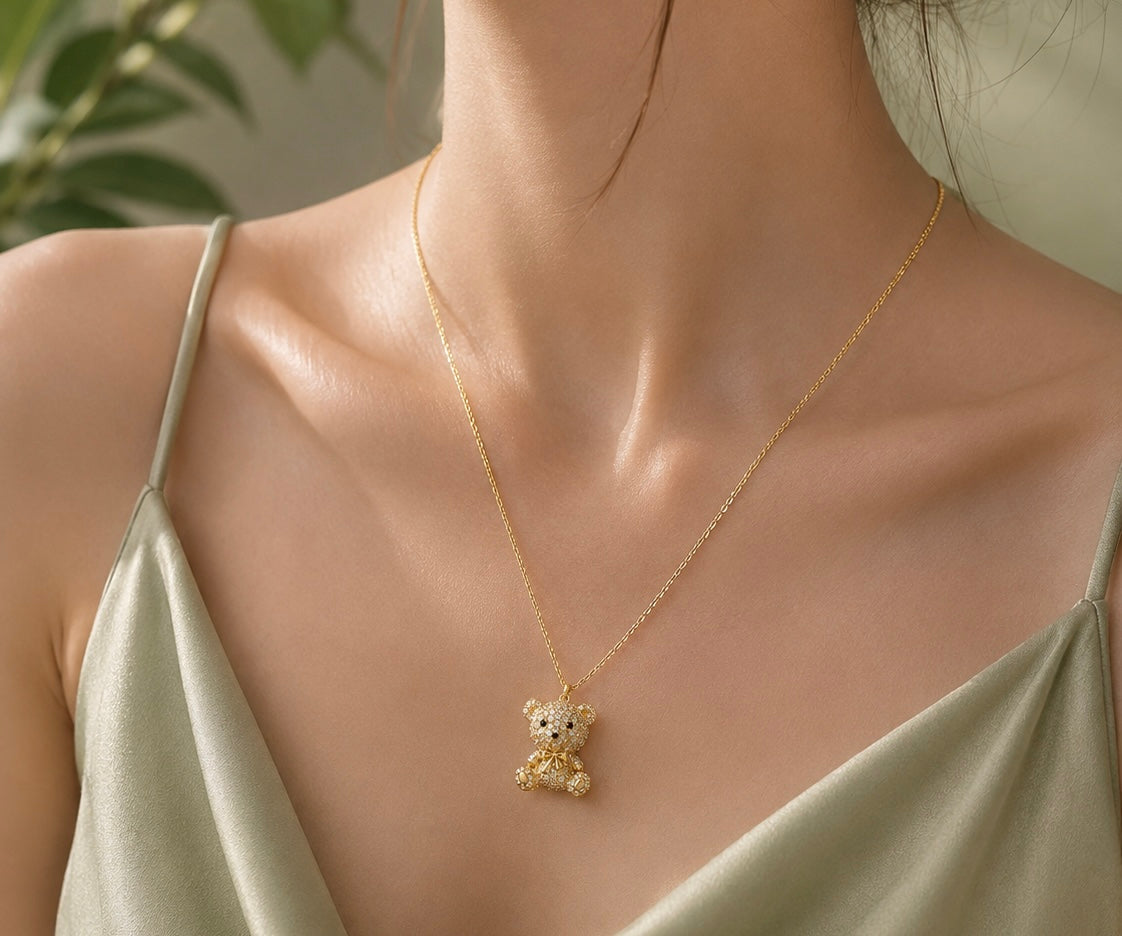 Teddy Treasure Necklace