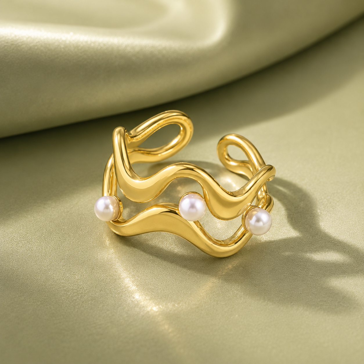 Pearl Tide Ring
