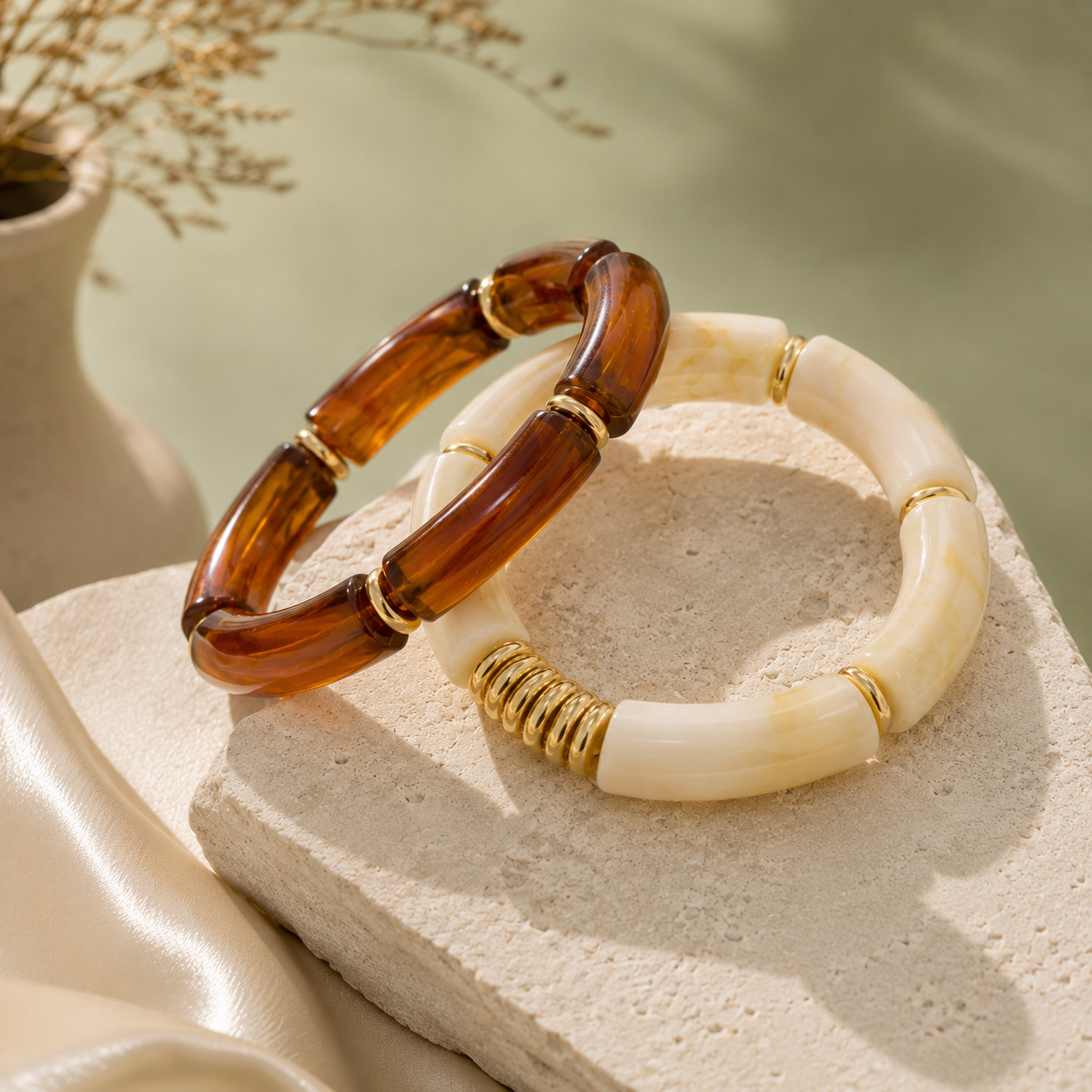 Resin Bracelet Set