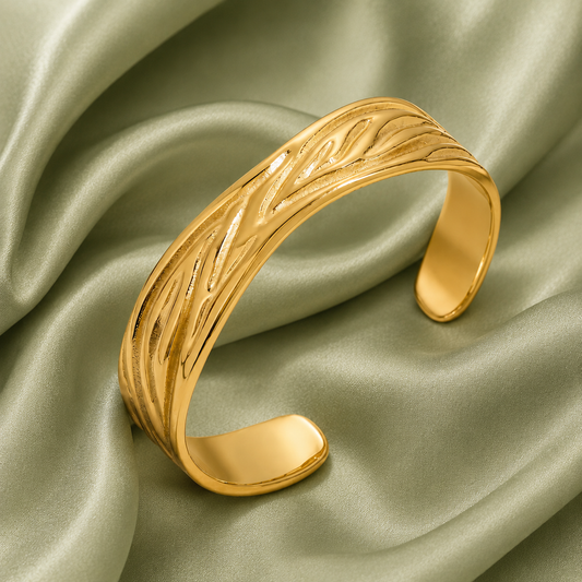 Sylva Gold Cuff Bracelet