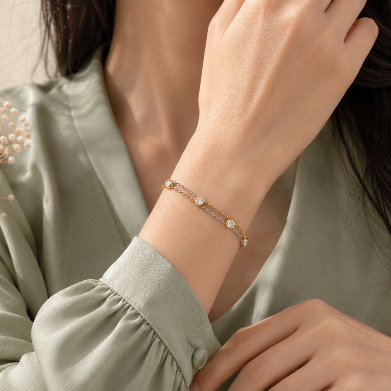 Duo Chain Bracelet