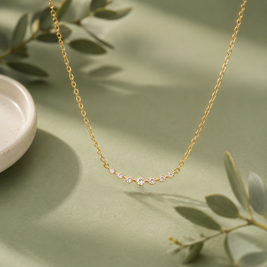 Classic white rhinestone
